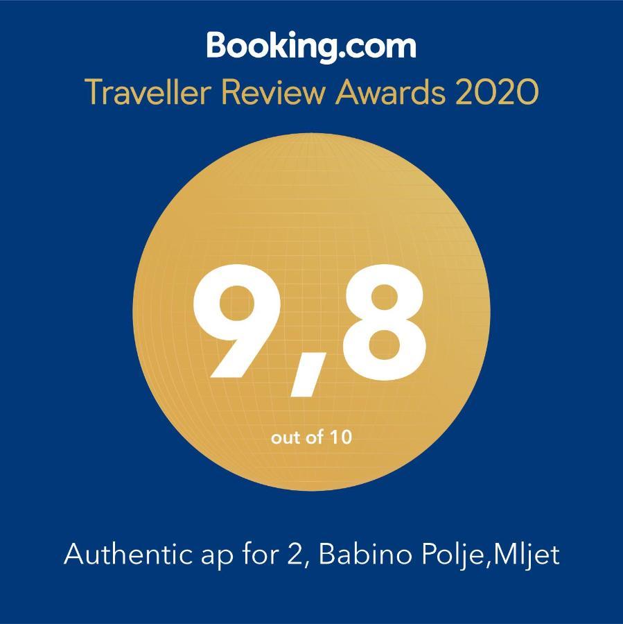 Authentic Ap For 2, Babino Polje,Mljet Apartment Ngoại thất bức ảnh